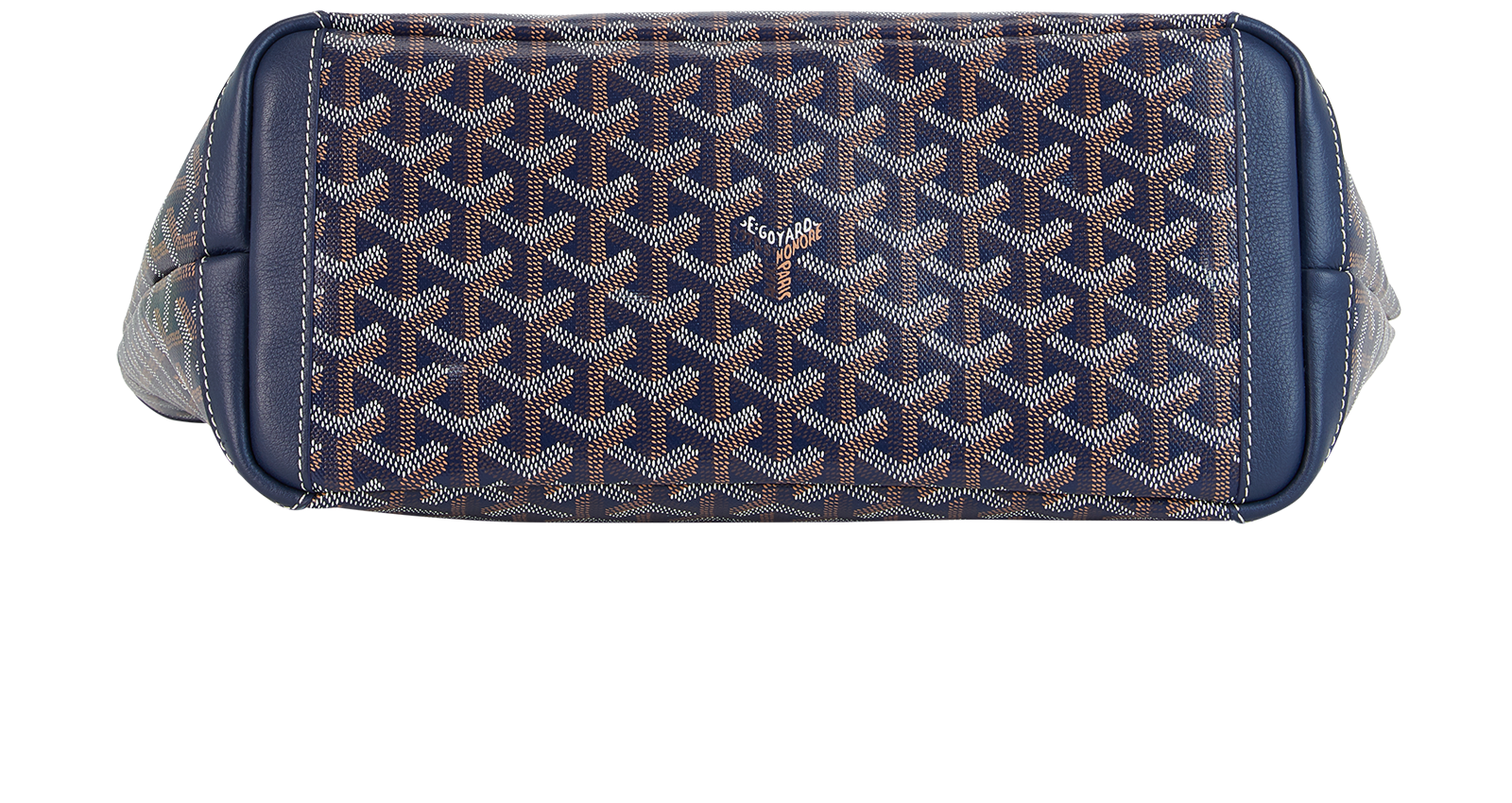 Artois PM, &pound;1,500, Handbags, Navy, Canvas, Top view